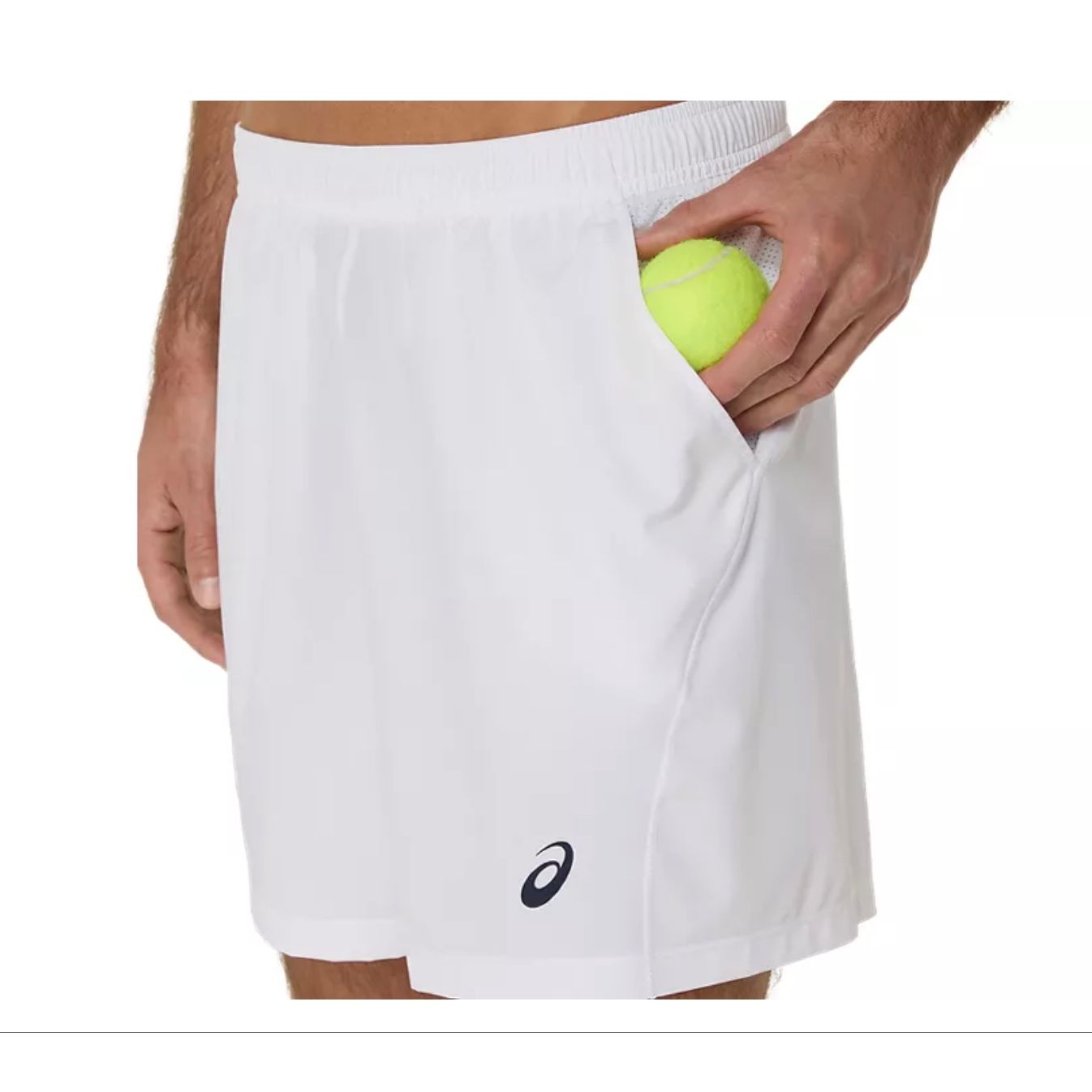 Asics Men Court 7IN Short Brilliant White