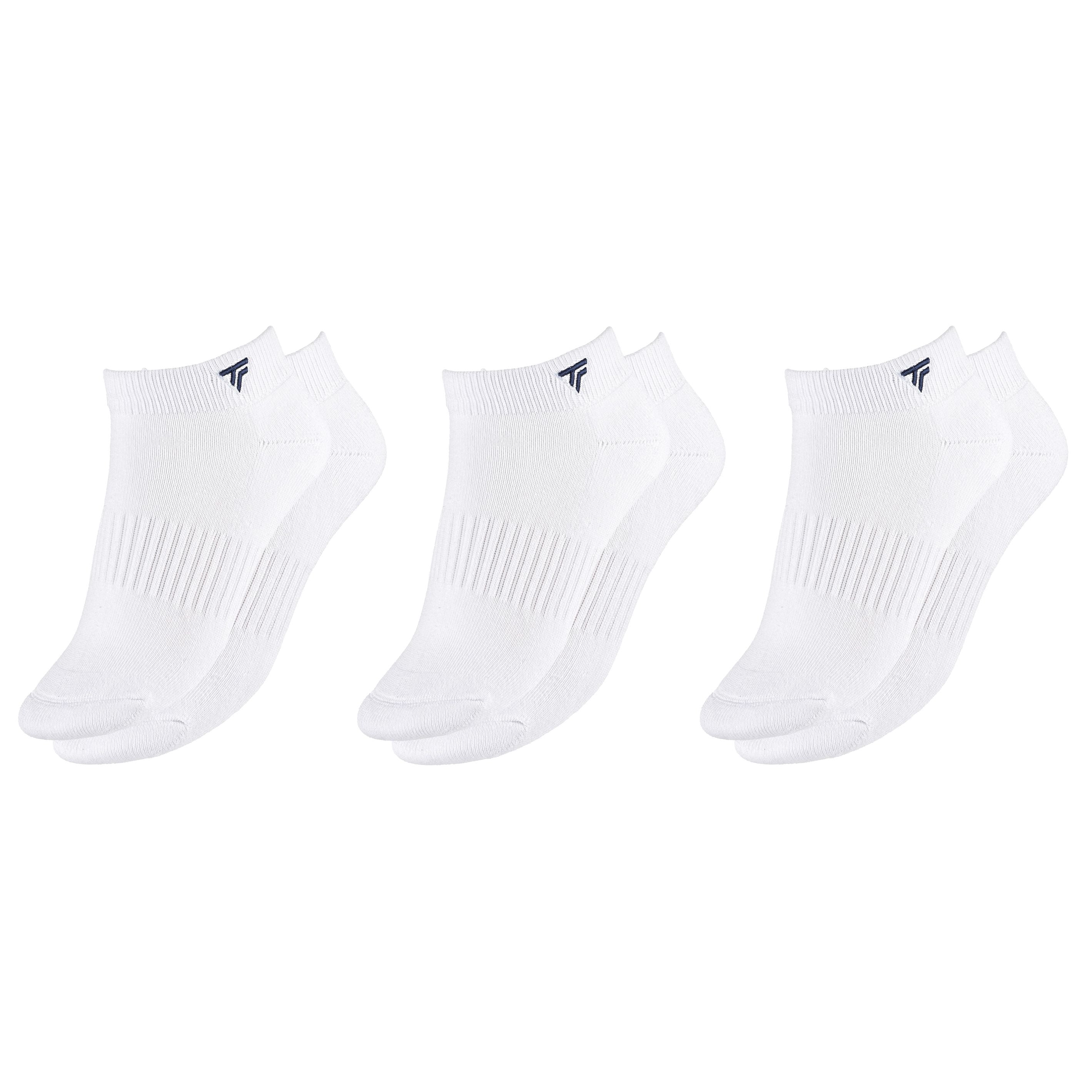 Tecnifibre Tennissocken low-cut weiß 40-44 (3er-Pack)